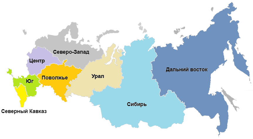 Карта доставки