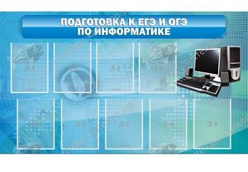 Подготовка к ЕГЭ и ОГЭ по информатике (9 карманов) арт. ФгК26731