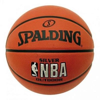 Баскетбольный мяч NBA Silver Series, размер 5