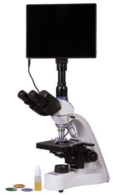Микроскоп цифровой Levenhuk MED D10T LCD, тринокулярный арт. ФгК26917